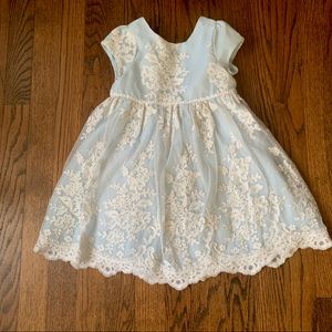 Blue lace dress 3T
